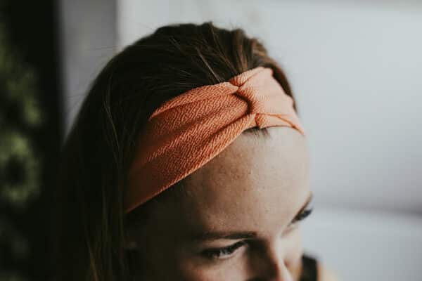 Bandeaux à cheveux orange