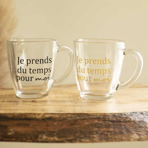 Tasse à café Je prends du temps pour moi