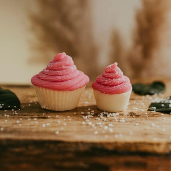 Cupcake fille fraise